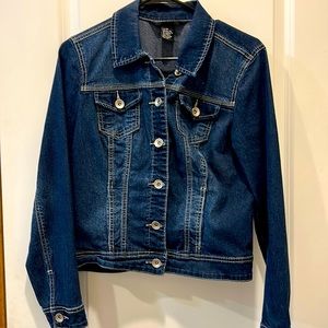 Baccini denim jacket size medium